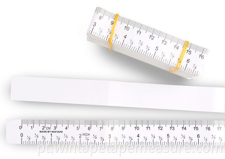 Exportar fita métrica de papel saudável para vara métrica para uso médico com serviço OEM